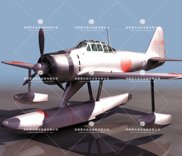鹤山3D模型飞机_